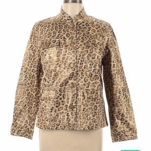 New Chicos leopard jacket